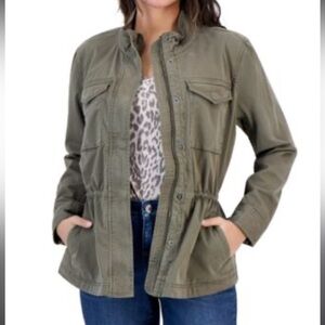 Full Tilt Army Green Utility Lightweight Jacket